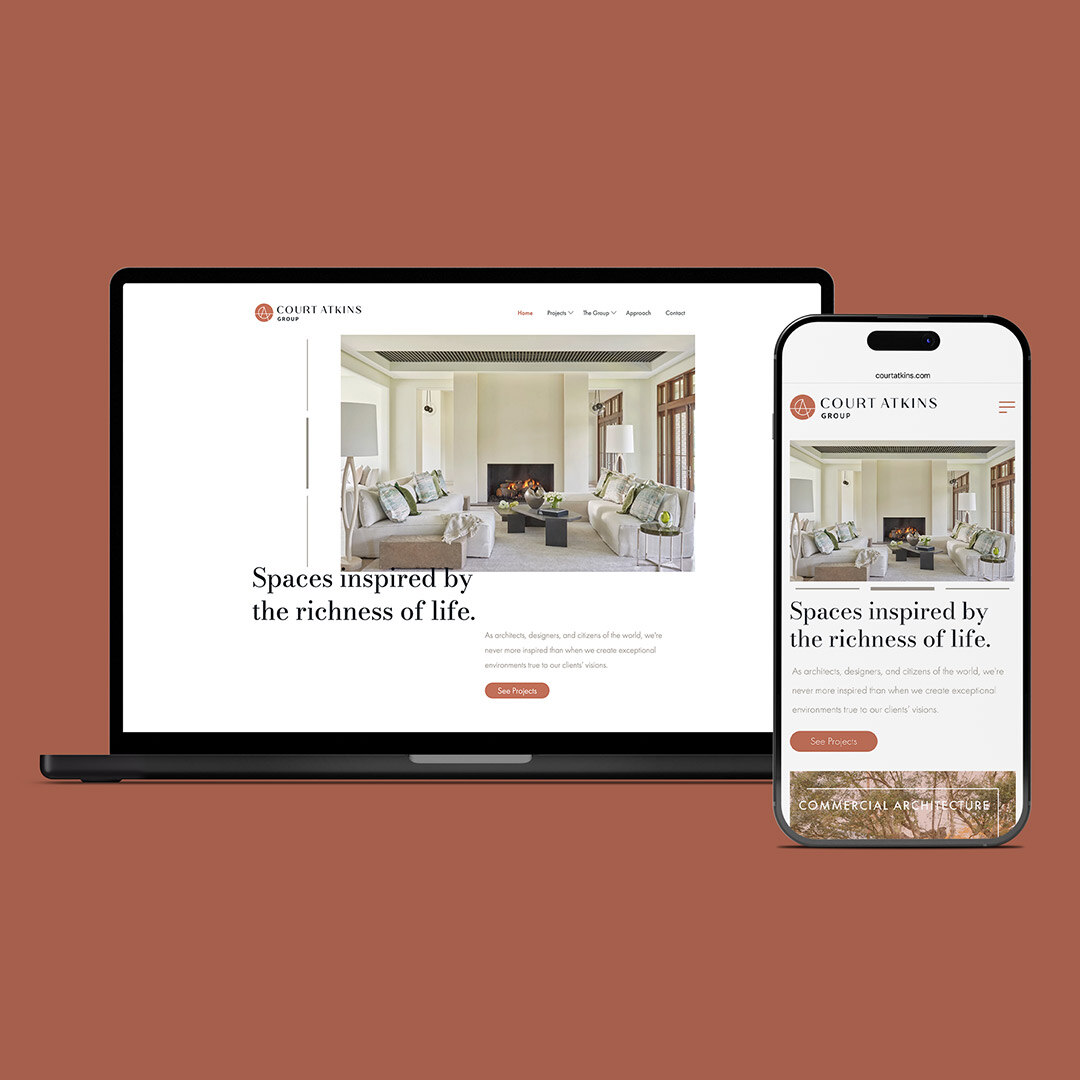 Court Atkins Group Web Design