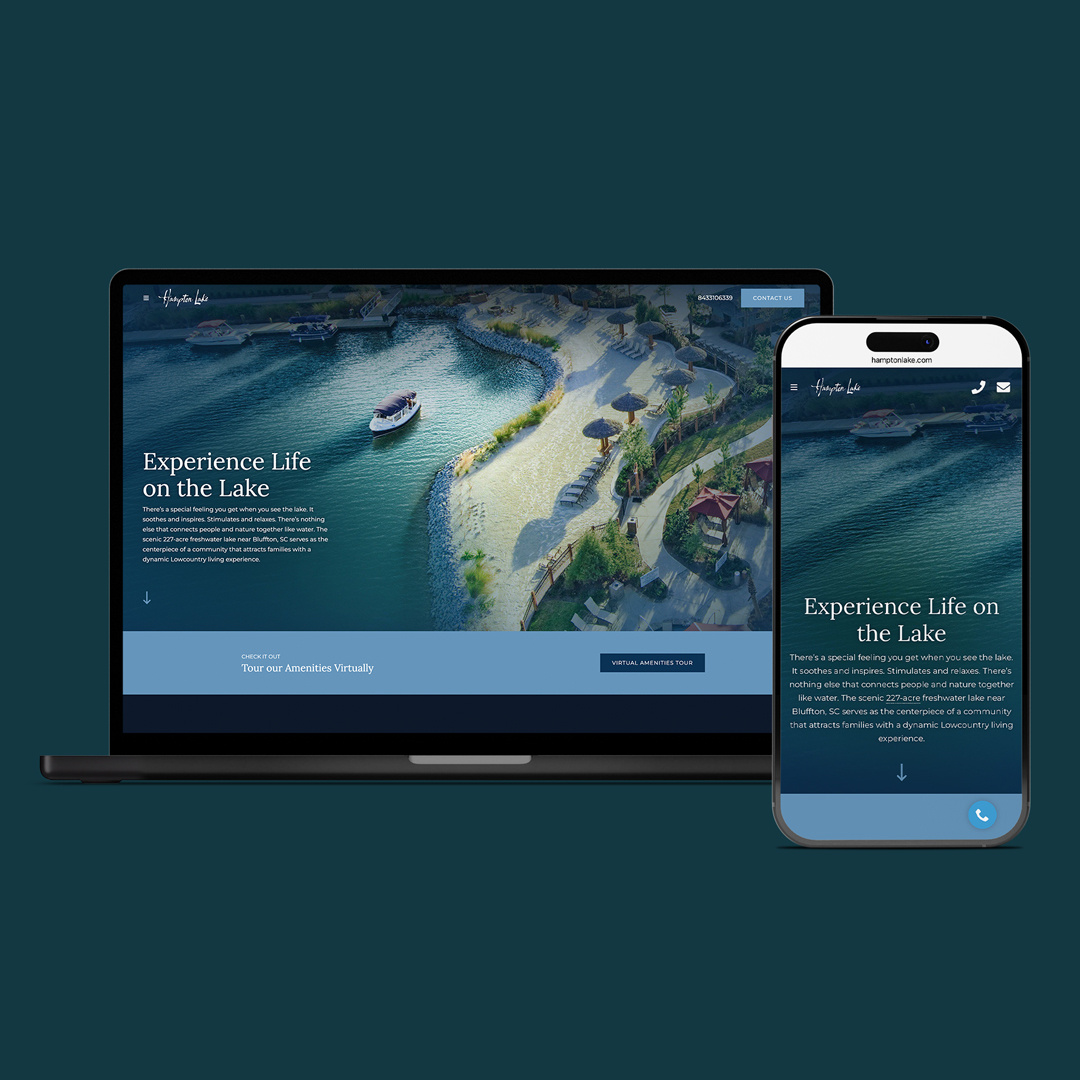 Hampton Lake Website Design